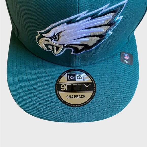NEW Philadelphia Eagles New Era Super Bowl Champions Hat 9FIFTY Snapback Green - Picture 4 of 13